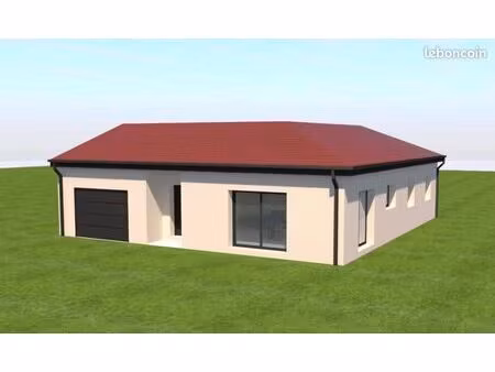 maison neuve - 3 chambres - terrain - garage