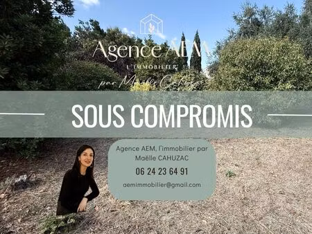 terrain 683 m² nissan-lez-enserune