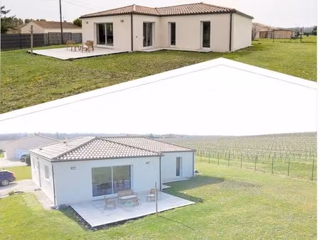 villa moderne au calme avec 4 chambres et son grand jardin