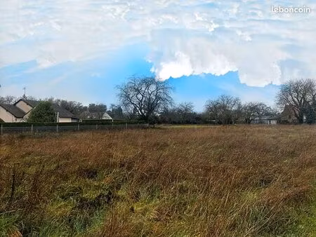 terrain constructible  1641m² le controise-en-sologne  thenay