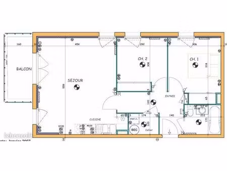 appartement t3 montaigu 58m2