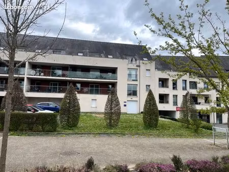 appartement t3 68m2 centre saint-grégoire – terrasse ouest & garage double