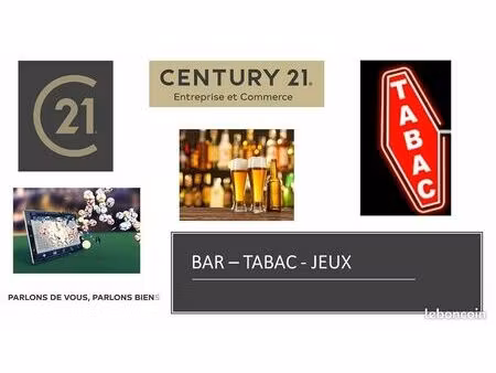fonds de commerce bar  tabac 150 m²