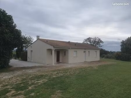 maison de plein pied de 110m2