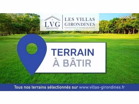 terrain 600 m² saint andre de cubzac