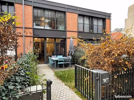 loft / maison de 62m² + jardin / terrasse à louer en meublé