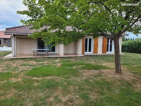 maison individuelle sur terrain de 1500 m2