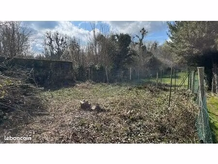 terrain/jardin non constructible