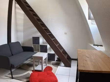 t1 duplex meublé et confort en centre ville