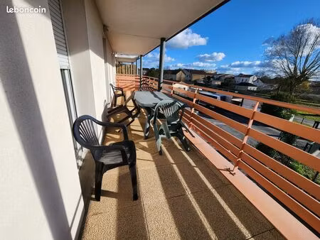 appartement t2 41 m² + terrasse de 20m2 sud