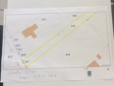 terrain constructible hambach