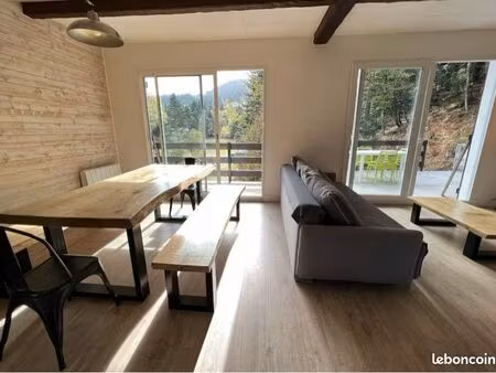 chalet 9 couchages à 10 min des pistes de ski