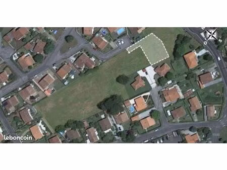 rare – terrain plat 817 m² libre constructeur – saint-paul-lès-dax
