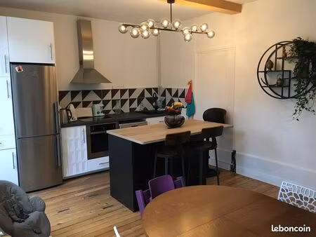 duplex +80m2 face au jardin prébendes - jardin 100m2