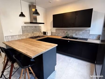 maison de ville 3 pièces avec jardin – liancourt (60140)