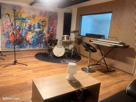 local de musique à la campagne