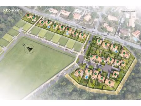 terrain 307 m² le barp