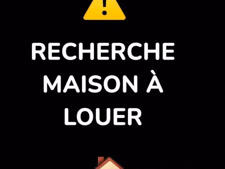 recherche maison en location