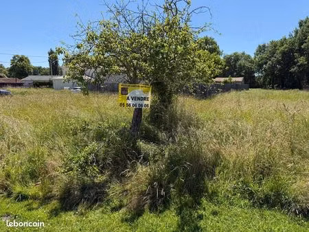 terrain 400 m² salaunes