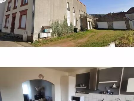 immeuble 4 appartements + 4 garages + jardin