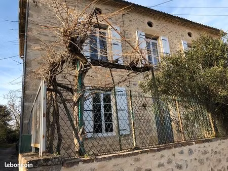 maison girondine en pierre rénovée – 5 pièces – meublée – caudrot