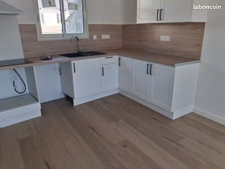 appartement t2 rénové de 38 m² à étaules – centre-ville