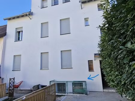 à vendre — cave aménageable 31 m² — bischheim