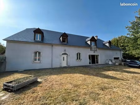 maison f5 130 m² avec jardin et garage – bartrès proche lourdes