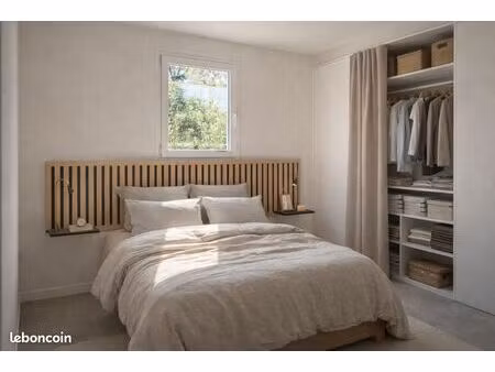 location t1 neuf meublé avec jardin