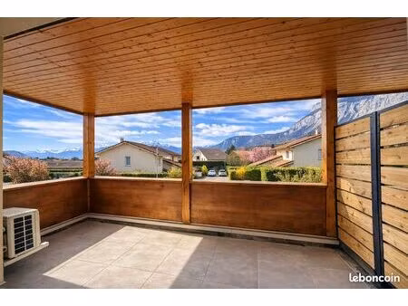 t3 neuf 70 m² – terrasse 11 m² – vue vercors / chartreuse – garage possible – montbonnot