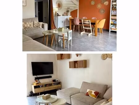 maison t4 - mitoyenne d’un côté - sutar - garage + 3 parkings