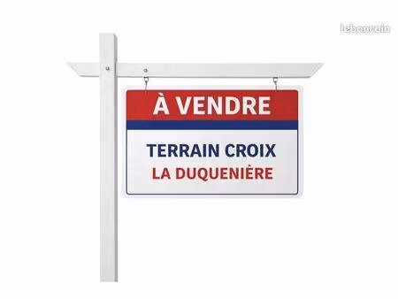 vend terrain quartier la duquenière