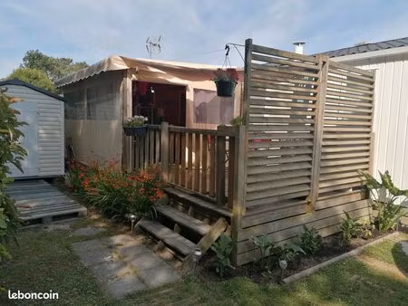 mobilhome à vendre (56) camping ouvert à l'année