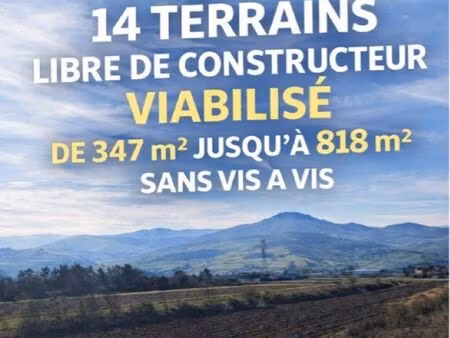 terrain 363m2 colmar