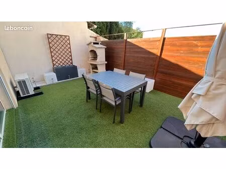 bel appartement f2bis climatisé avec terrasse