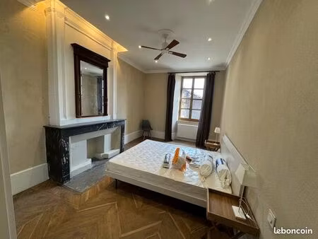 appartement centre-ville t3 meublé 105 m2 entièrement rénové  meublé et équipé. (dpe b)