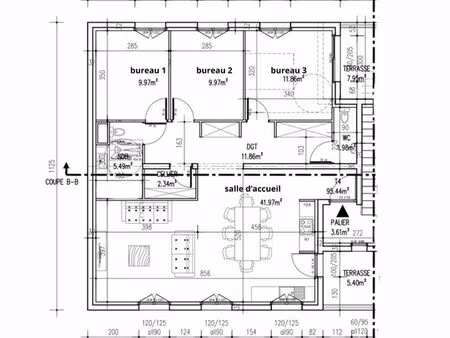 bureau/ local professionnelle