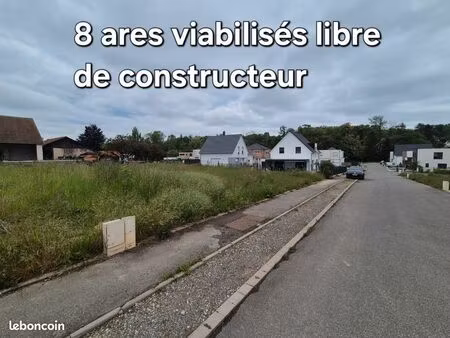 8 ares viabilisés