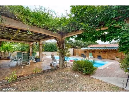 lavernose-lacasse centre - maison individuelle t4bis de 107 m² avec piscine et garage