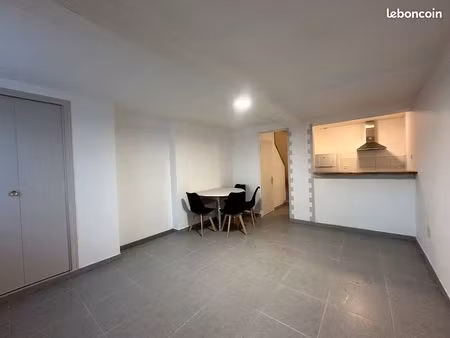 maison de bourg t2 - 55m2 - meublée