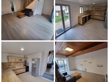 maison meublée 100 m² – 3 chambres – jardin privé – parking