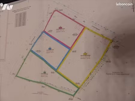 terrain 945 m² baudreville