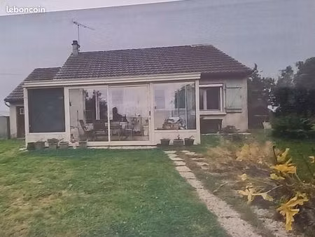 maison 55m2 sur terrain 1479m2 .2 chambres visible sur lengronne le 21 mars de 10h a 14h30