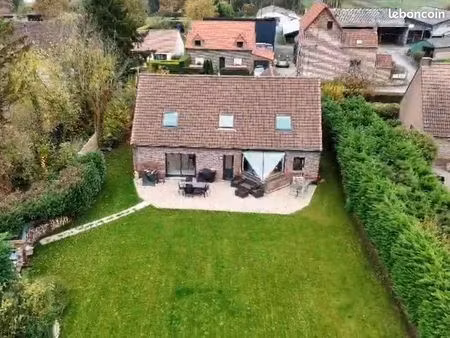 maison semi plain pied  176 m²  5 ch  2 000 m² de terrain sans vis-à-vis