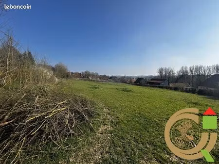 terrain 1000 m² boubers-sur-canche