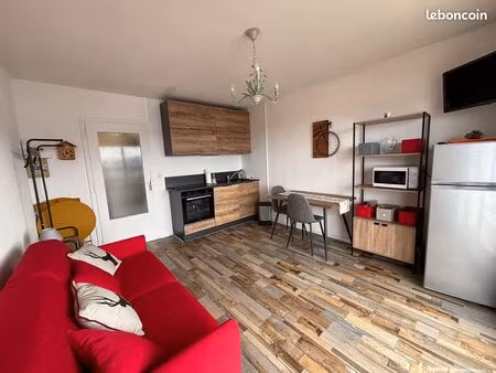 studio refait a neuf - terrasse vue panoramique