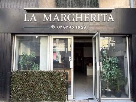 local snack / pizzeria clé en main – 65m² – marseille 13004 blancarde