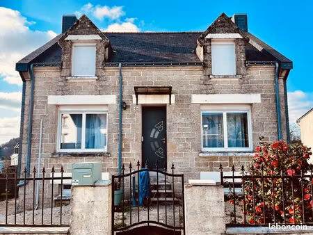 maison 128 m² rénovée – 4 chambres – centre baud – jardin 646 m²