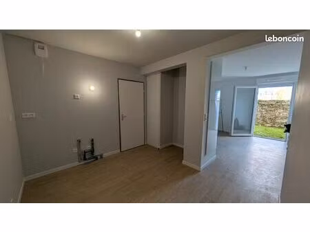appartement t2 + jardin