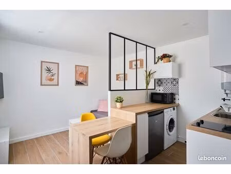 joli studio entièrement rénové